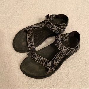 Black Teva Sandals
